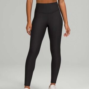Lululemon Base Pace High-Rise Fleece Tight 28" Black W5DYPS